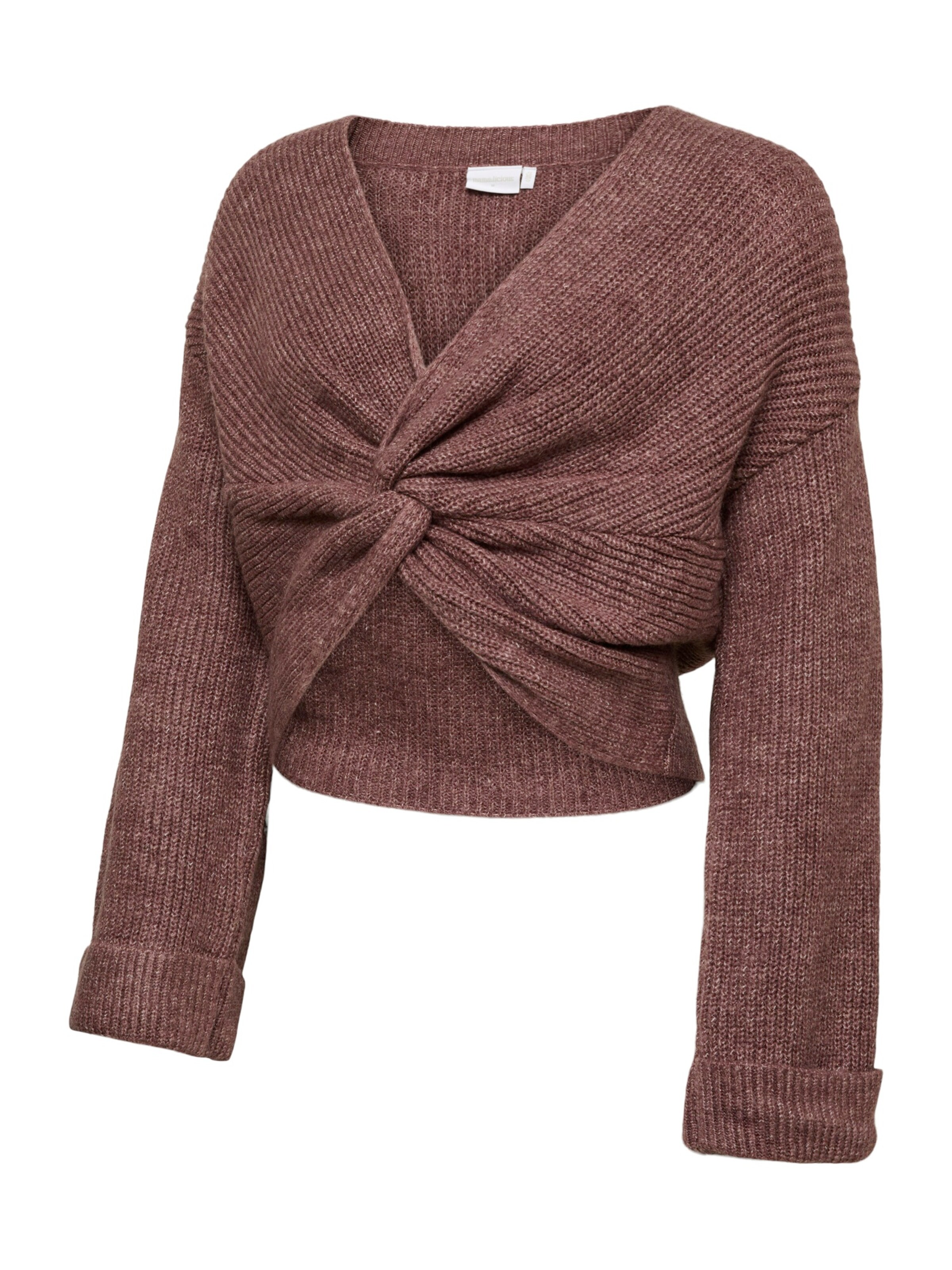 MAMALICIOUS Pullover 'MLSVALA' in Pink: Vorderseite
