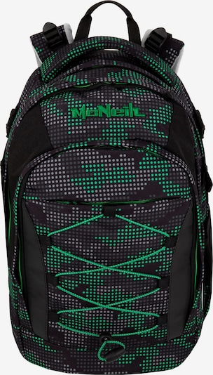 MCNEILL Sac à dos 'LUCA ' en One Size en vert foncé / noir / blanc, Vue avec produit