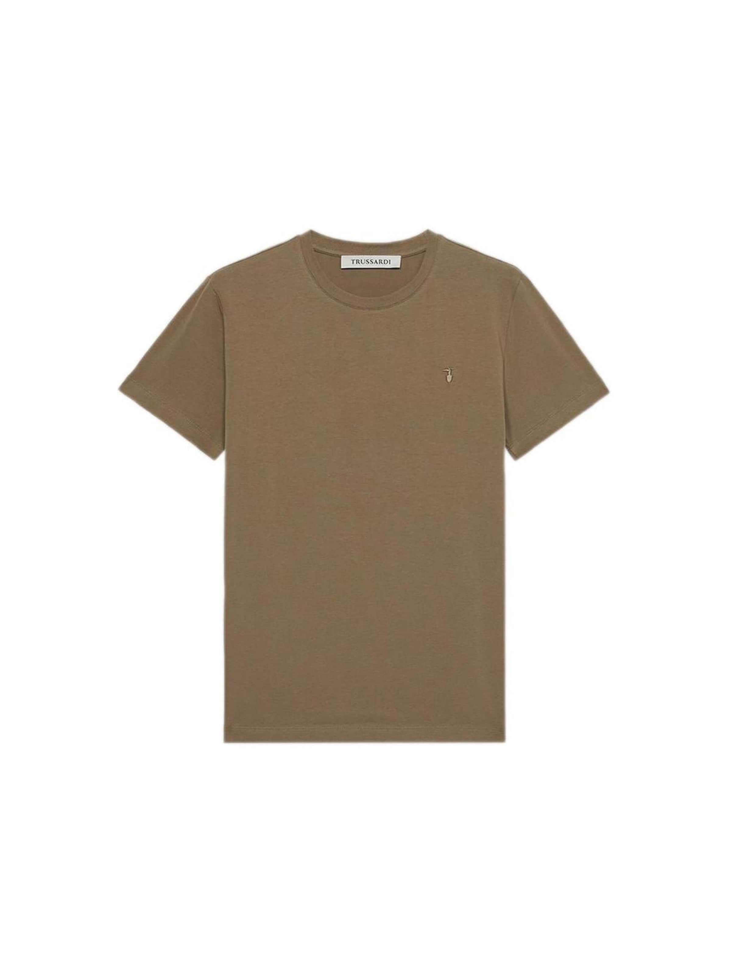 Trussardi Shirt in Beige: voorkant