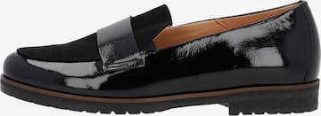 GABOR Classic Flats in Black: front