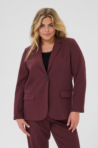 KAFFE CURVE Blazers 'Sakira' in Rood: voorkant