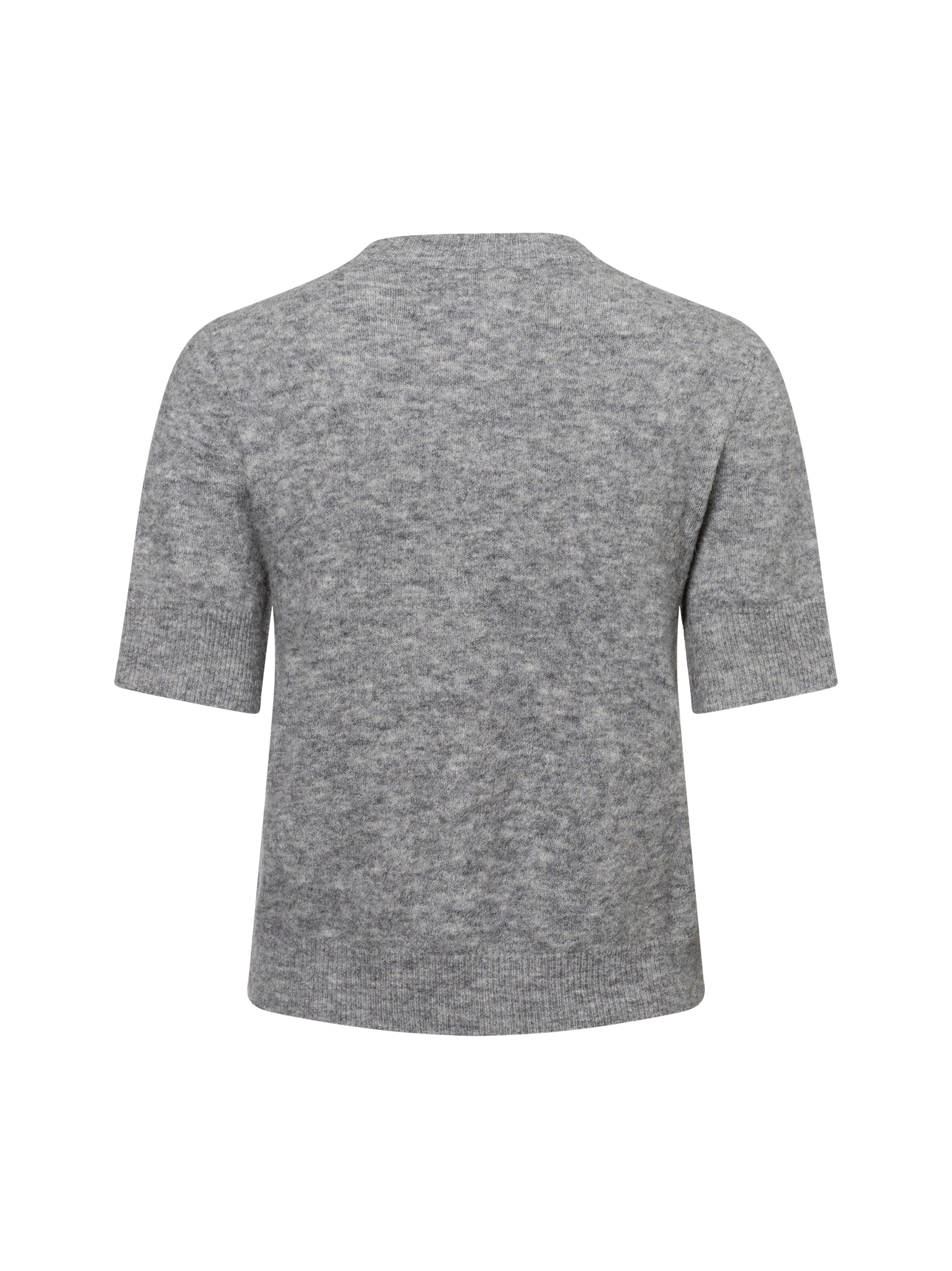 Samsøe Samsøe Gebreid vest 'Noura' in Grijs