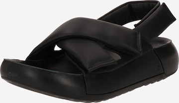 ECCO Sandals 'Cozmo' in Black: front