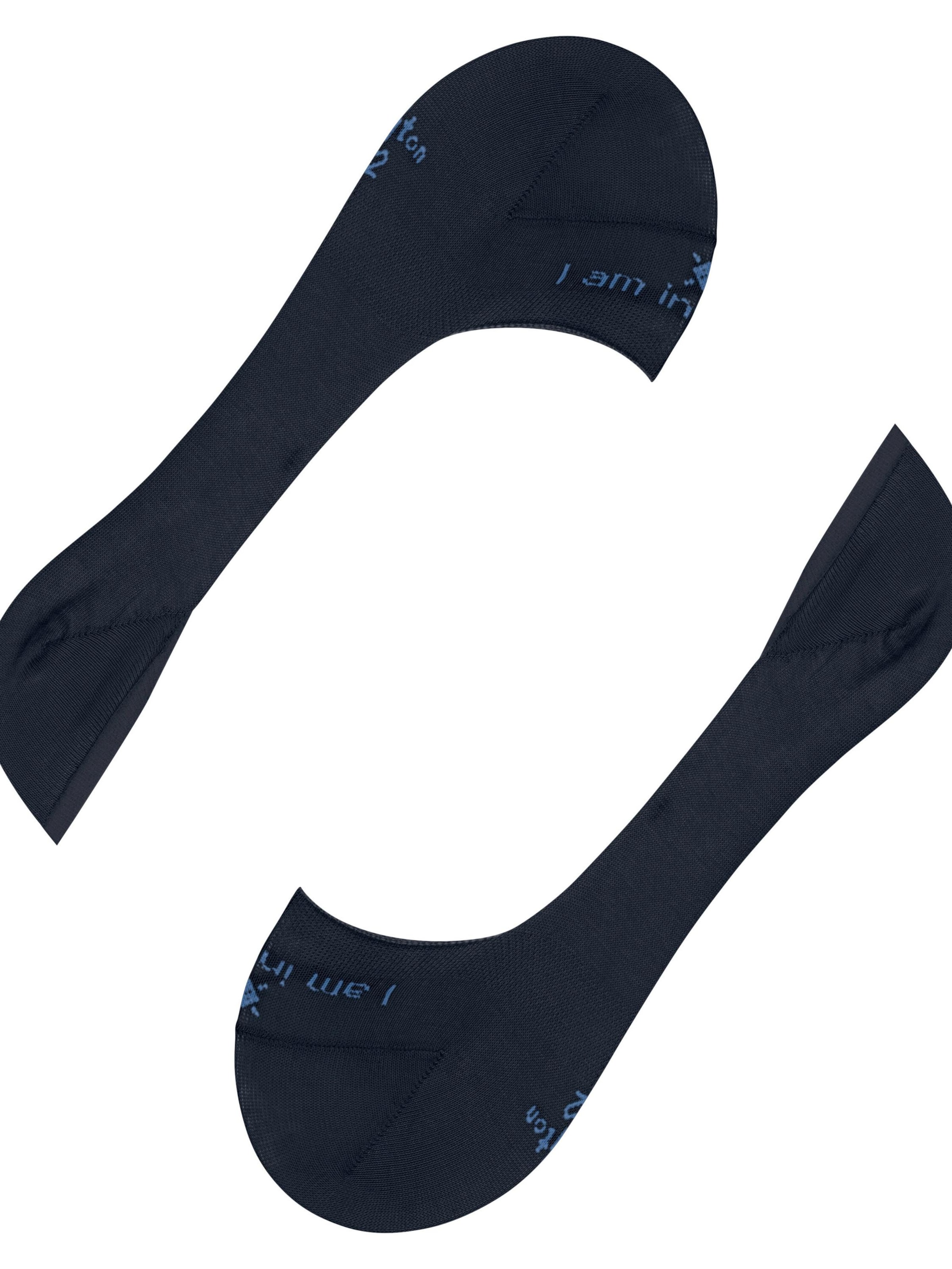 BURLINGTON Ankle Socks 'Carrington' in Blue