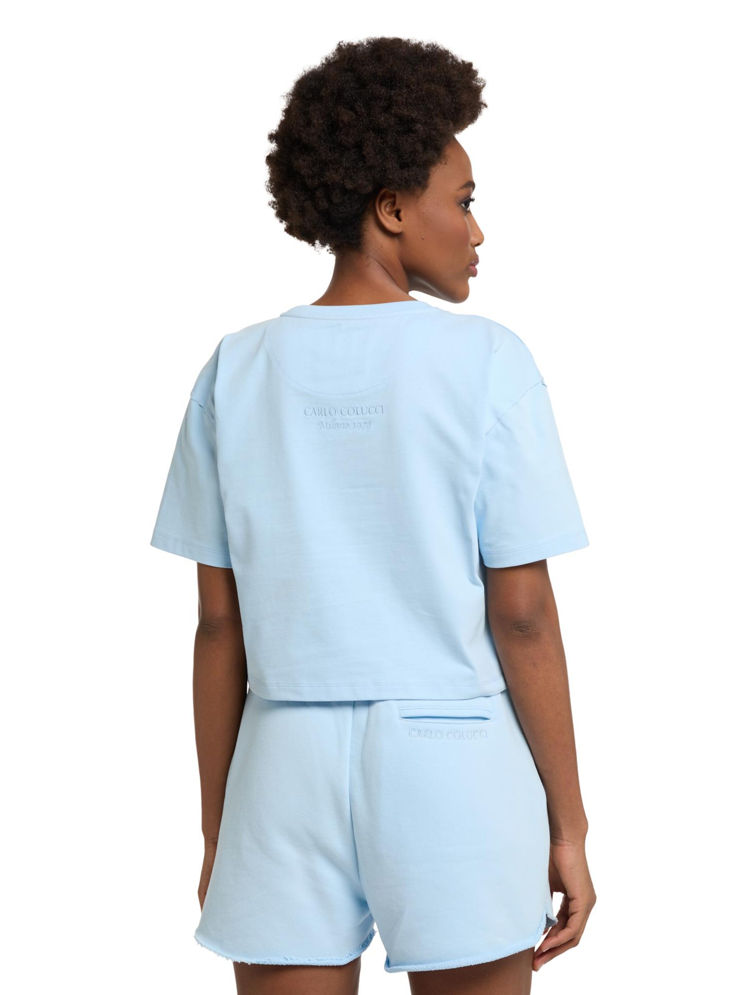 Carlo Colucci Shirt 'Daz' in Blau