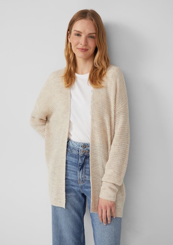 Cardigan s.Oliver en beige : devant