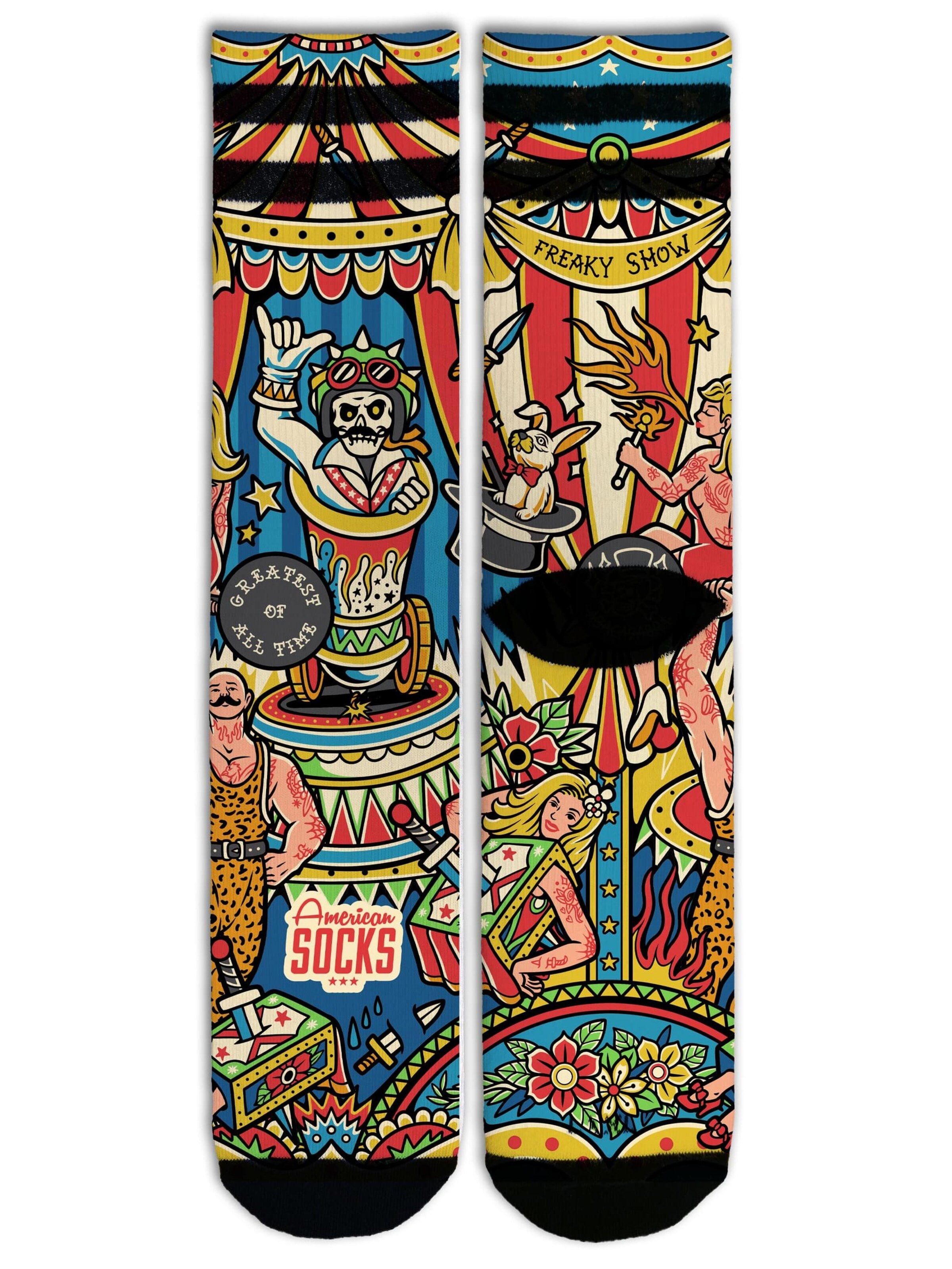 American Socks Socken 'Circus - Mid High'‌‌‌‌‌‌ in Mischfarben