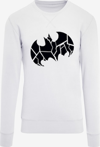 F4NT4STIC Sweatshirt 'DC Comics Batman' in Weiß: predná strana