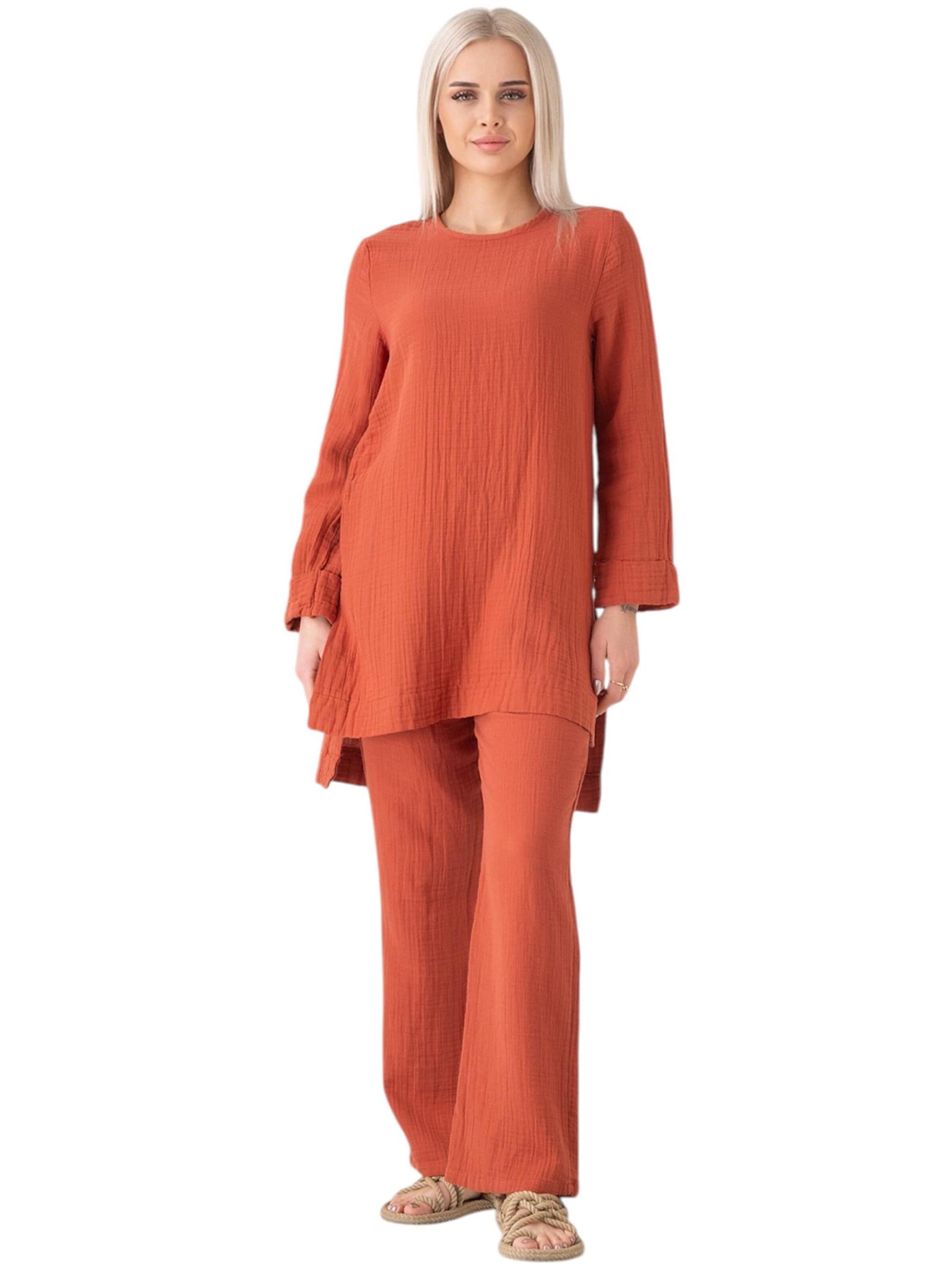 WENOR Hausanzug 'Ayda Modest'‌ in Rot