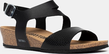 Bayton Páskové sandály 'Reus' – černá