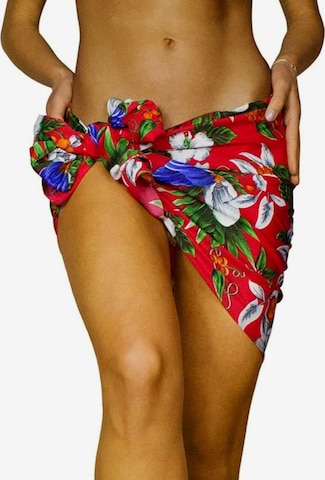 King Kameha Strandtuch 'Cherryparrot' in Rot: Vorderseite