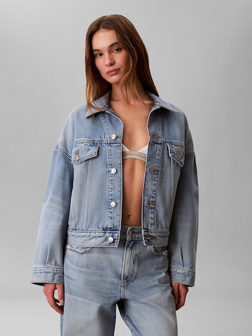 Calvin Klein Jeans Jacke in Blau: Vorderseite