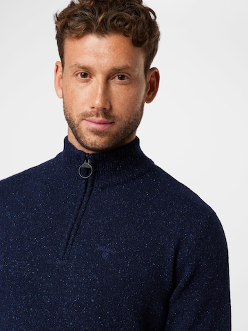 Barbour Pullover i blå