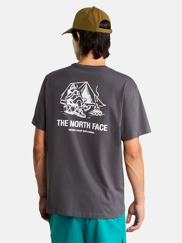 THE NORTH FACE Shirt 'Campfire' in Grijs: voorkant