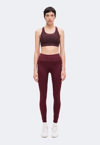 Fabletics Bustier Sport bh in Rood
