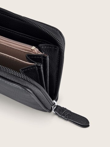 TOM TAILOR Wallet 'Rosabel' in Black