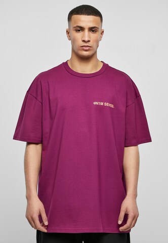 9N1M SENSE Shirt 'Sense Anatomy 2' in Purple: front