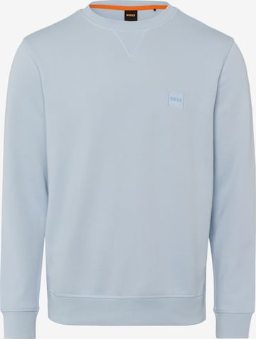 BOSS Sweatshirt 'Westart' in Blau: predná strana