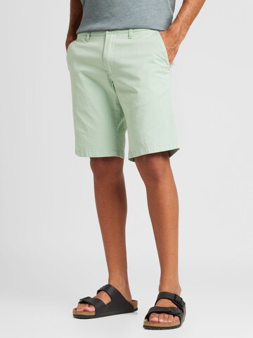 s.Oliver Regular Chino in Groen: voorkant