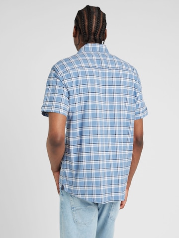 s.Oliver Regular fit Button Up Shirt in Blue