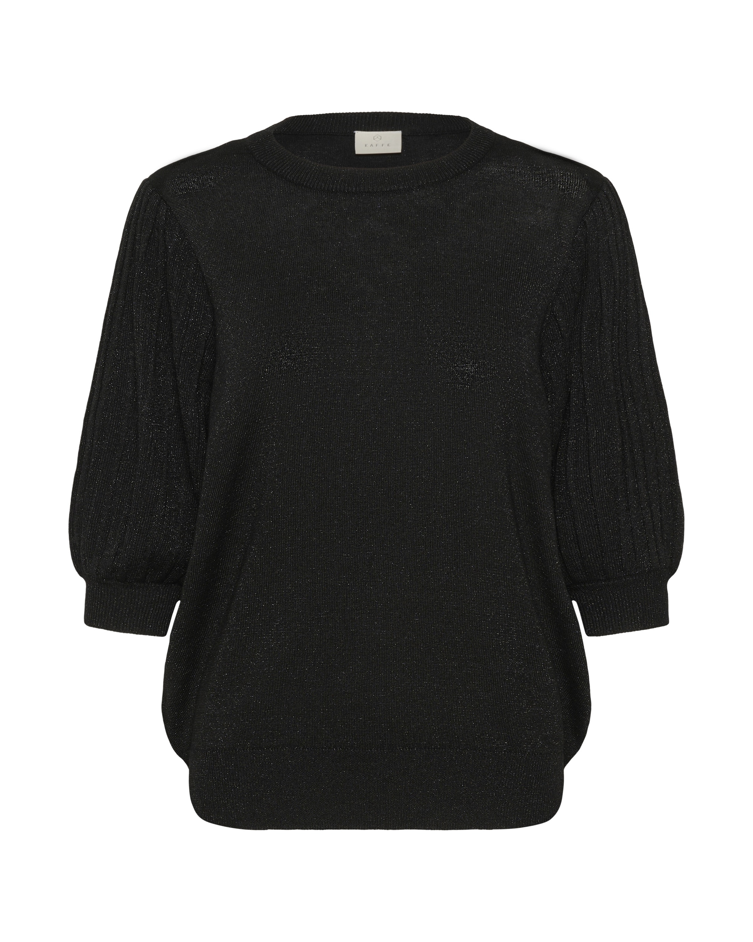 Kaffe Tröja 'KARegina' i svart: framsida