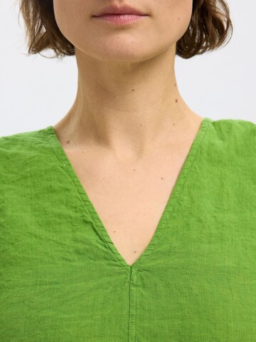 Haut SELECTED en vert