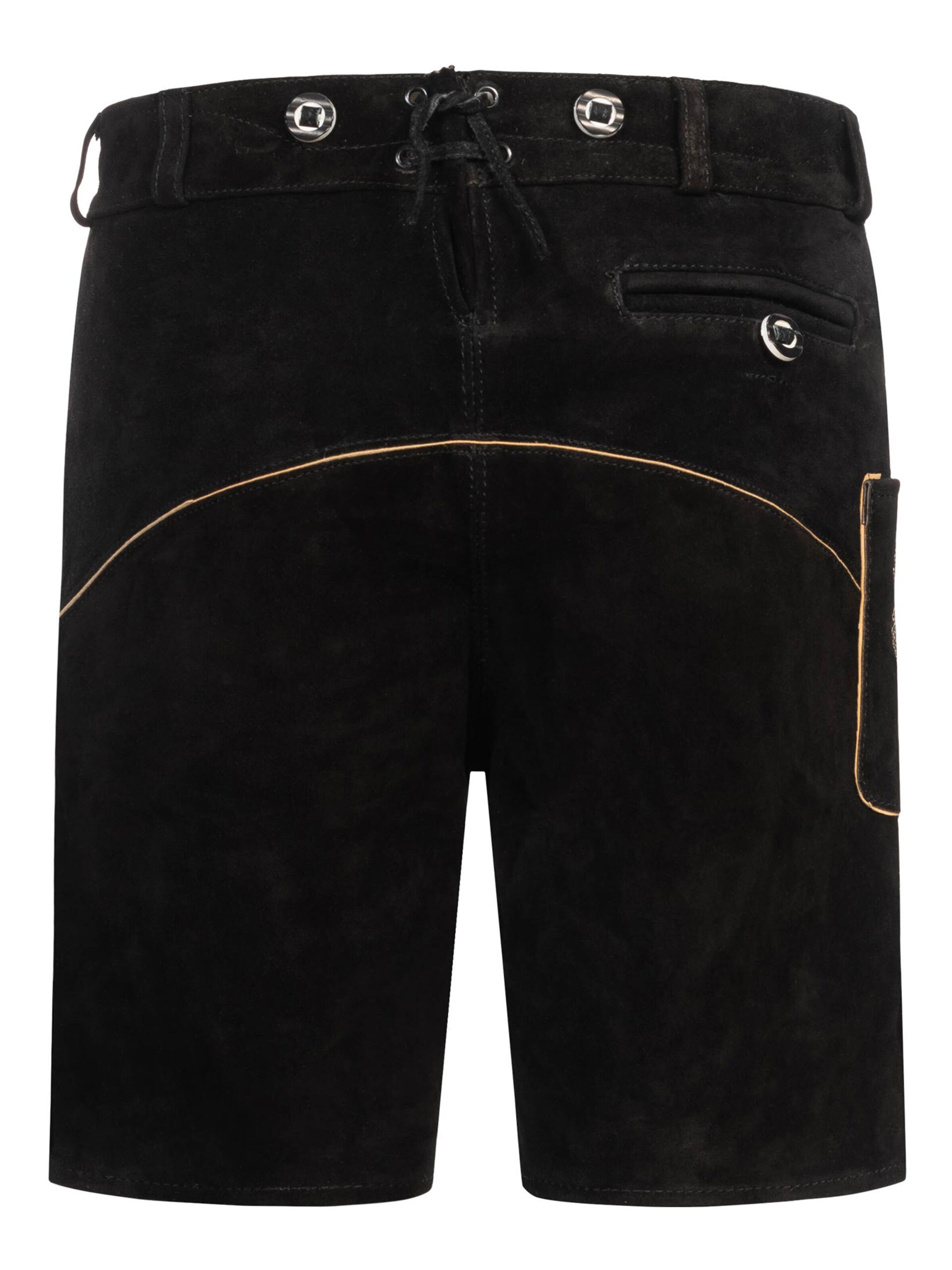 Alessandro Salvarini Regular Klederdracht broek in Zwart