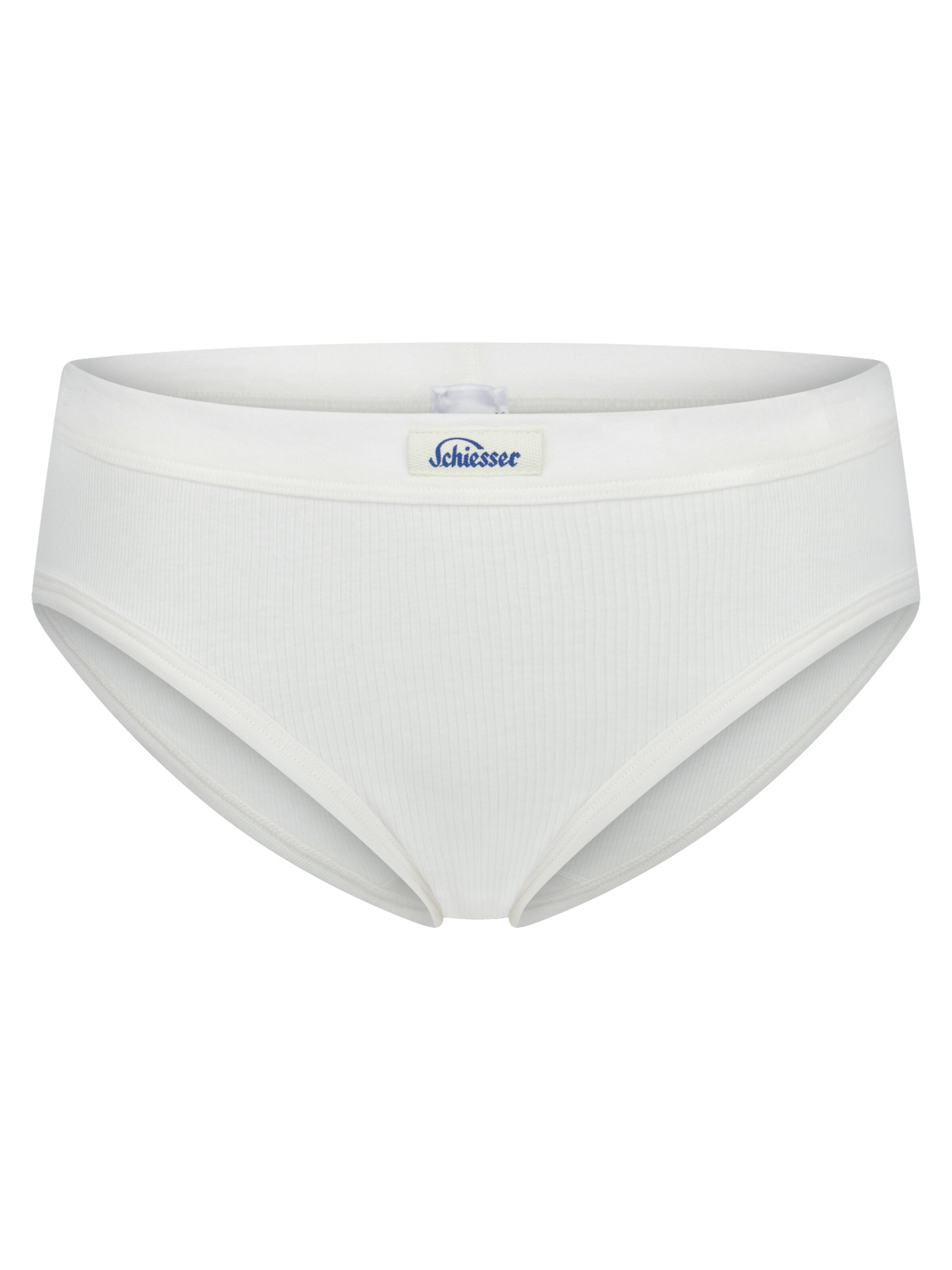 Slip ' Feinripp - Revival Paula ' SCHIESSER en blanc : devant