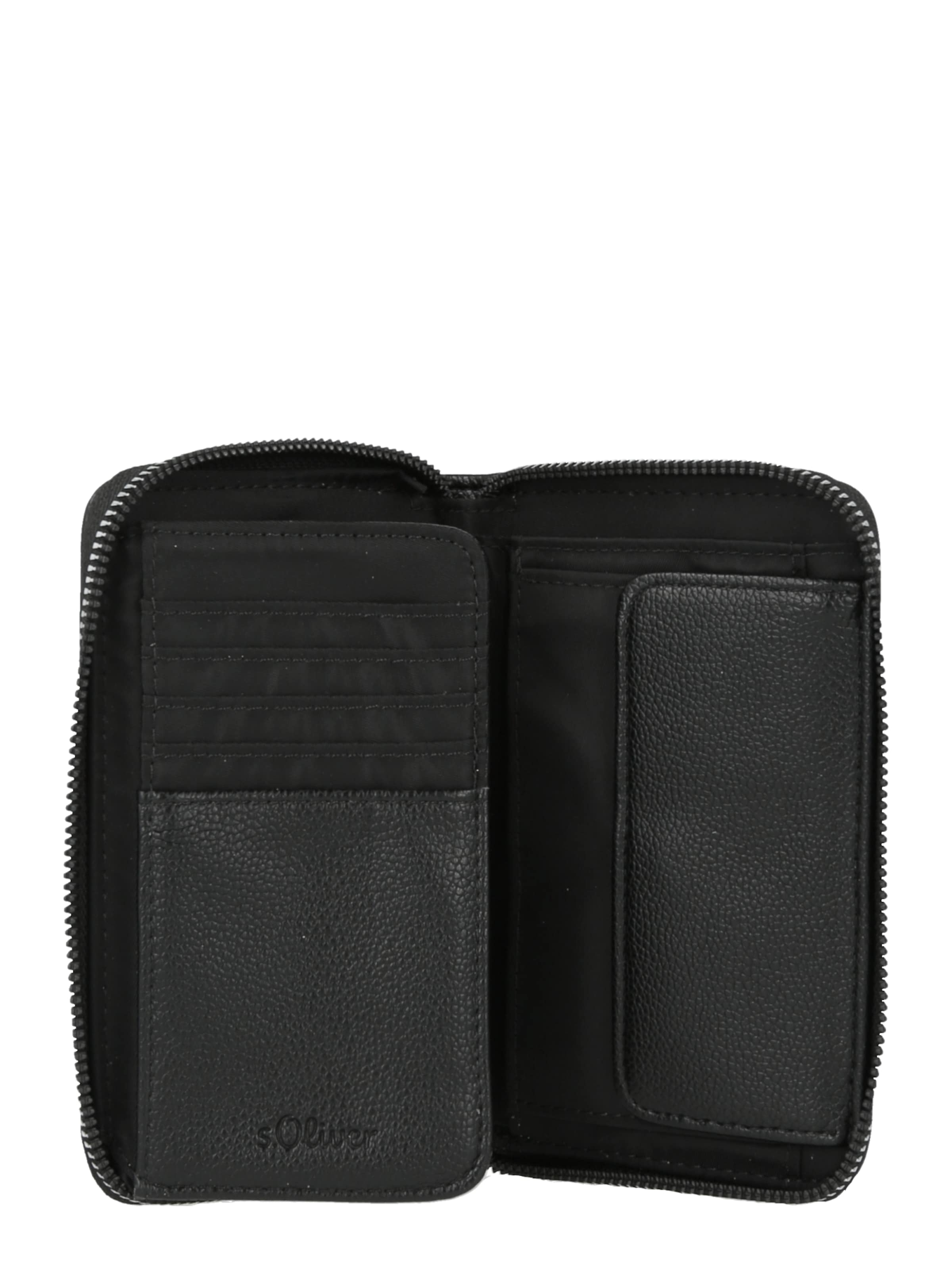 Porte-monnaies s.Oliver en noir : au dessus