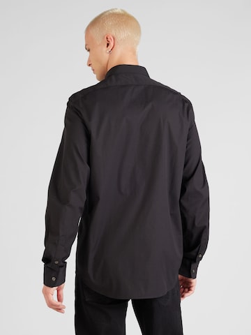 DIESEL Regular fit Button Up Shirt 'BENNY-A' in Black