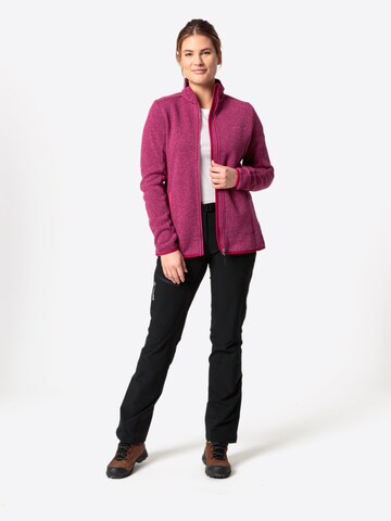 VAUDE Functionele fleece jas 'W Rienza J IV' in Roze