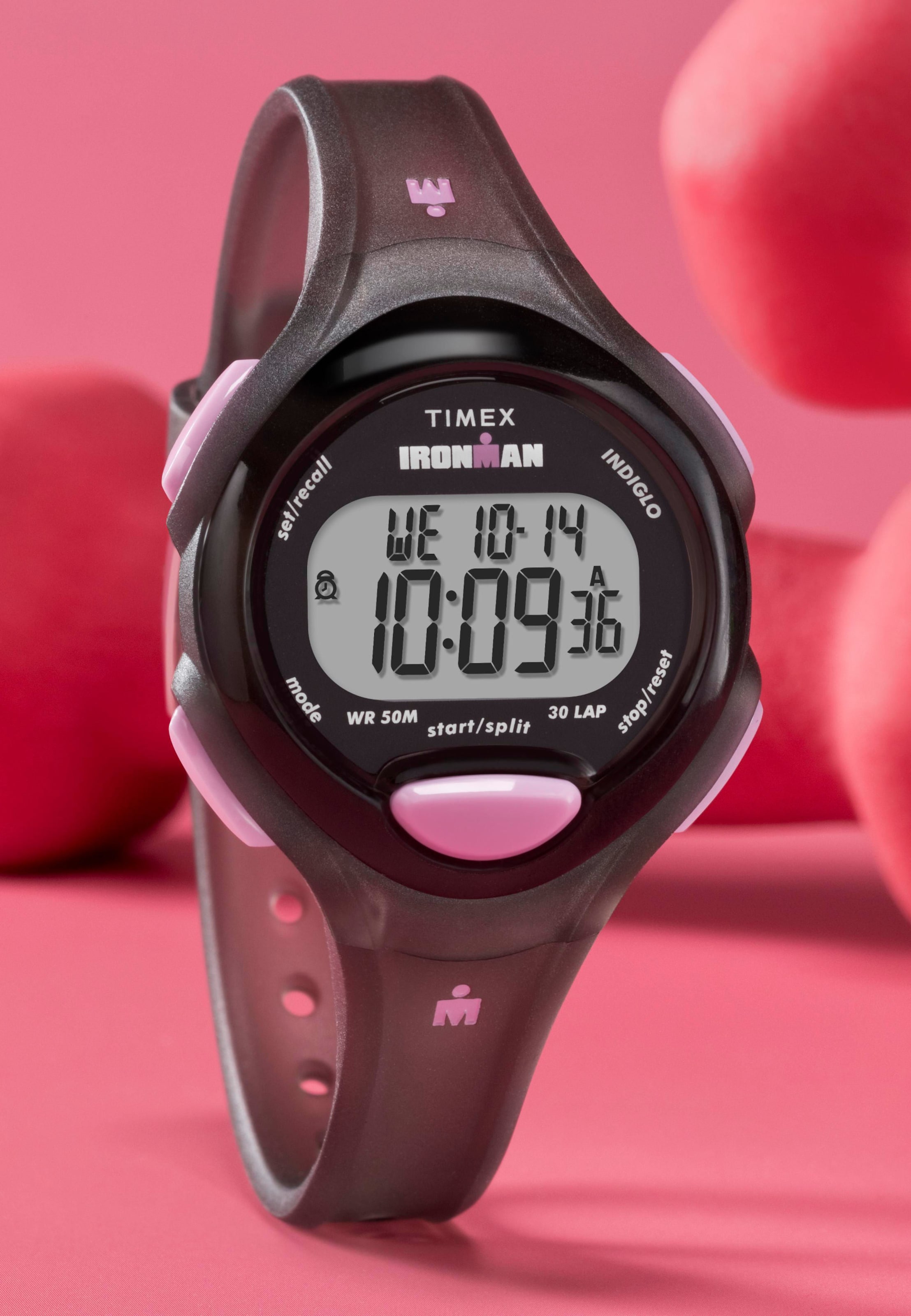 TIMEX Digitalur 'TIMEX® IRONMAN® Essential 30' i sort