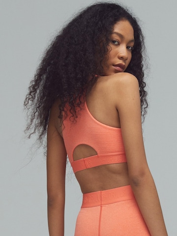 DRILLS Apparel High neck Sport-BH‌‌‌‌‌‌‌‌‌‌ in Orange