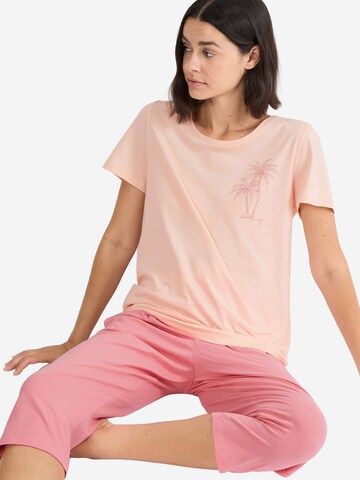 Pyjama ' Red Label Sets PK Capri ' TRIUMPH en orange
