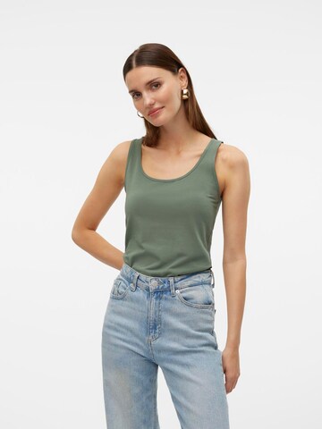 VERO MODA Top 'VMLULU' in Grün: Vorderseite