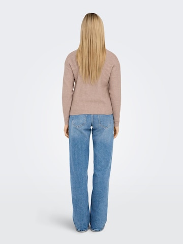 ONLY Pullover 'ONLGabriel' in Braun