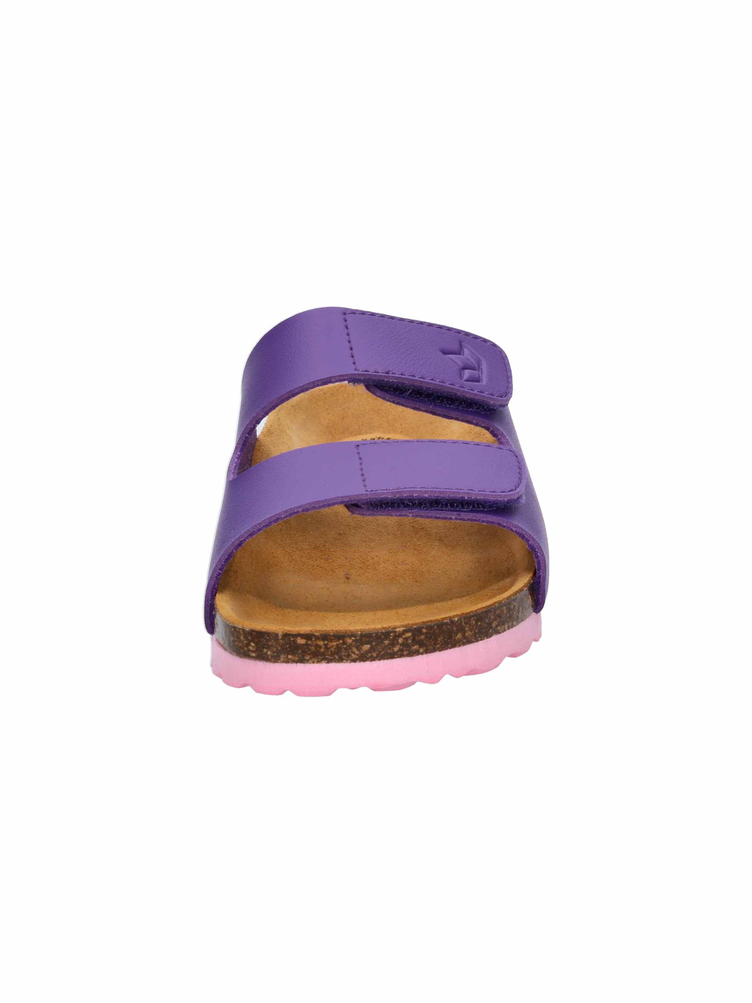 LICO Pantolette 'Bioline Velcro' in Lila