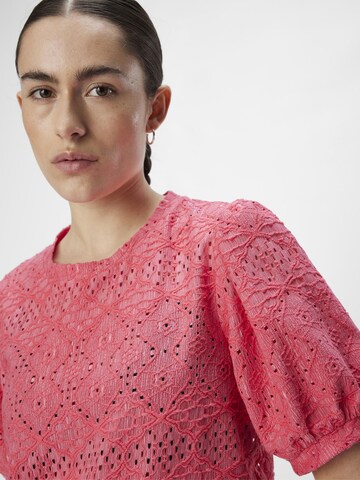 OBJECT Blouse 'Feodora' in Roze