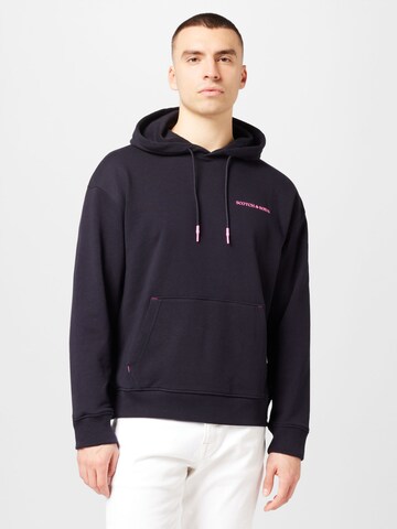 SCOTCH & SODA Sweatshirt i blå: forside