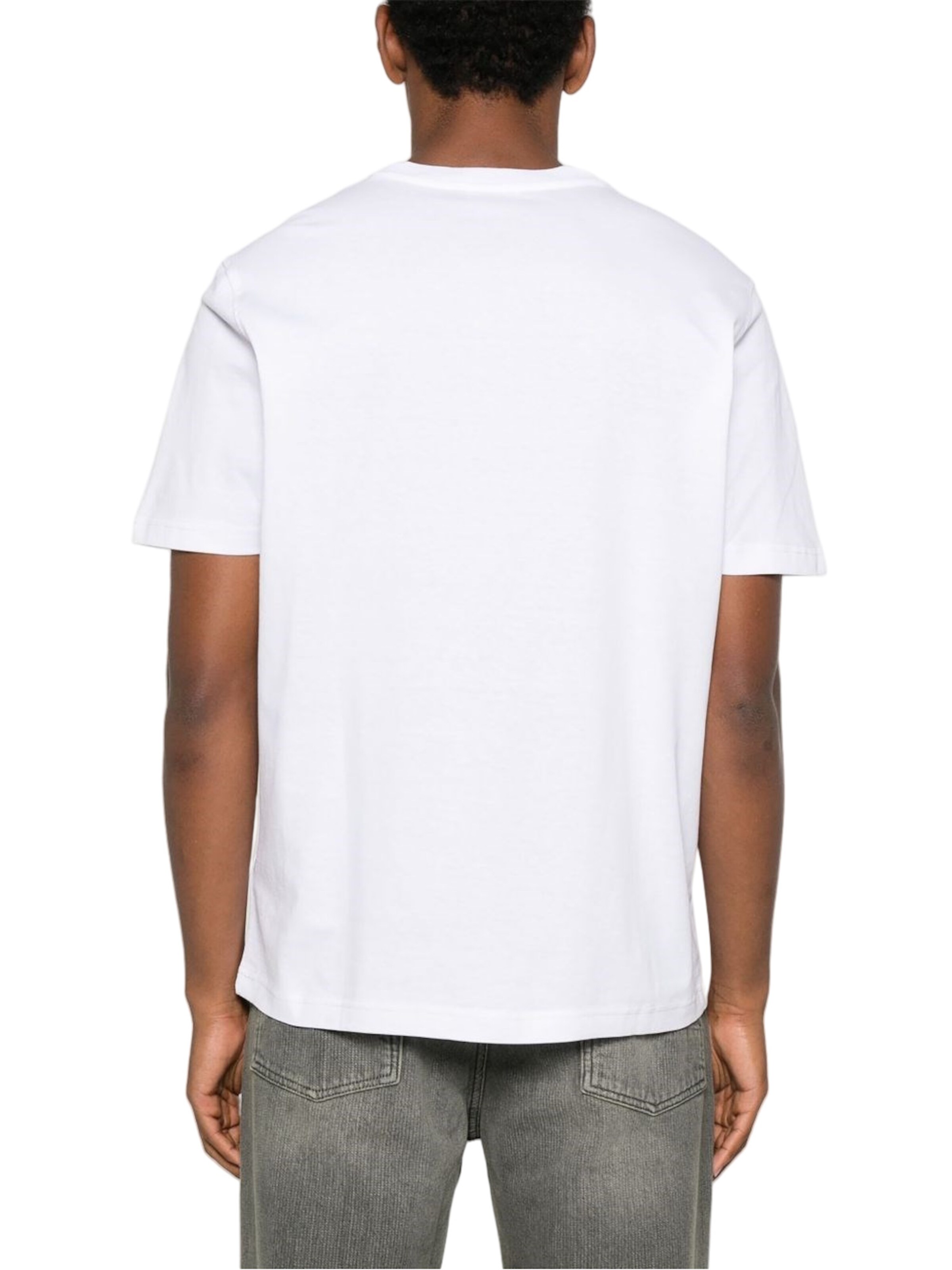 T-Shirt 'T-ADJUST-T3' DIESEL en blanc