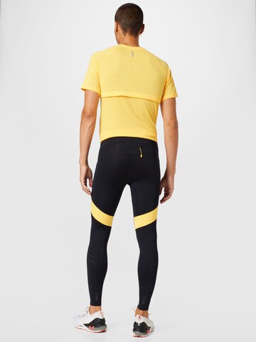 UNDER ARMOUR Skinny Sportovní kalhoty 'Speedpocket' – černá