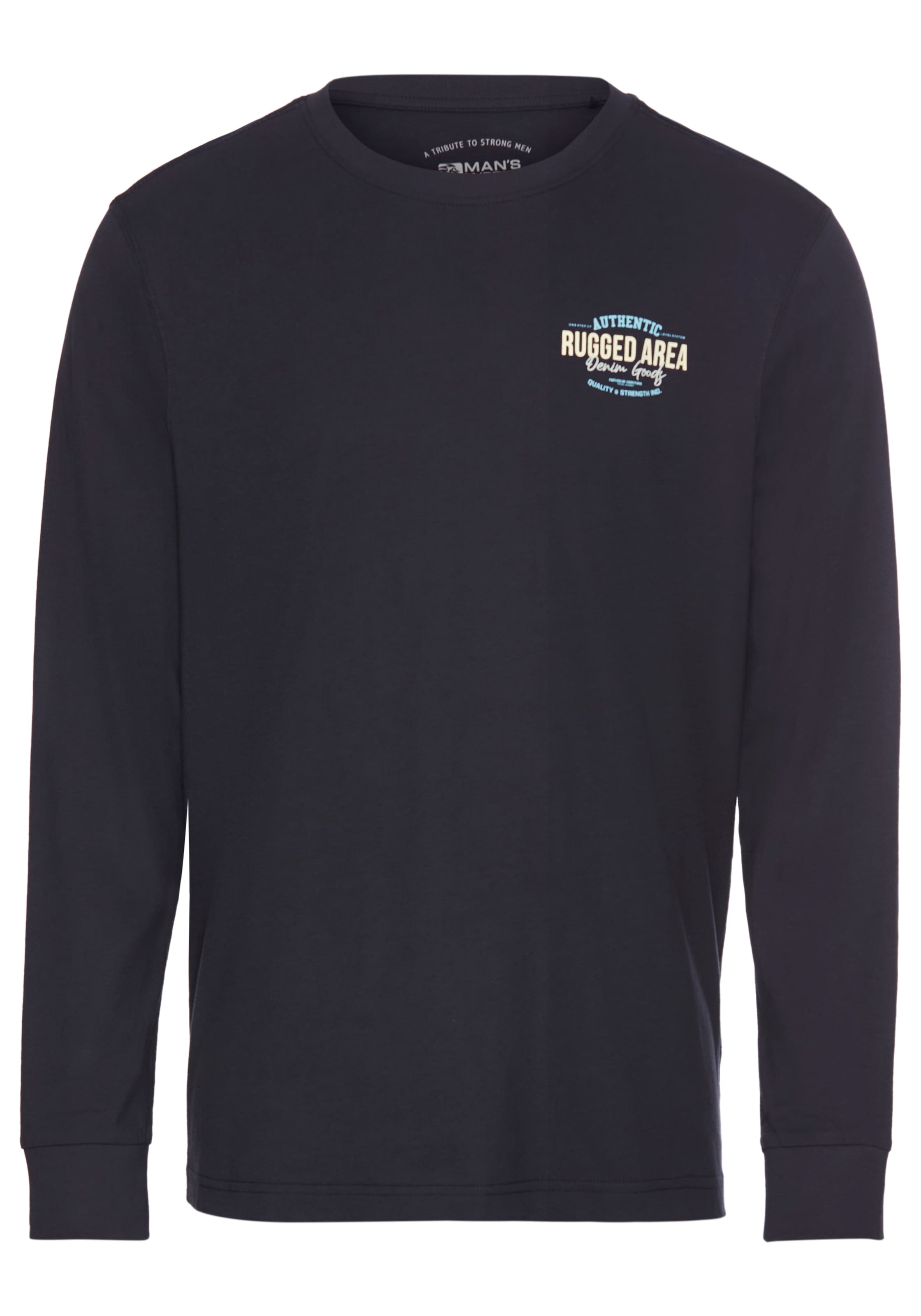 Man's World Shirt in Blau: Vorderseite