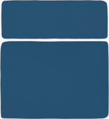 Aspero Zitkussens 'Marsala' in Blauw: voorkant