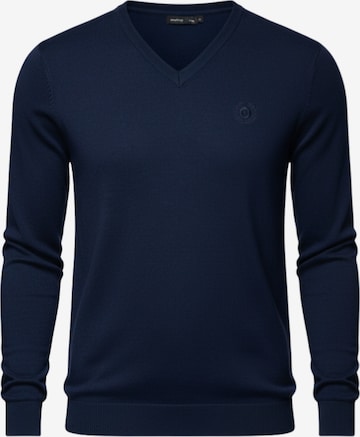 Ombre Trui in Blauw: voorkant