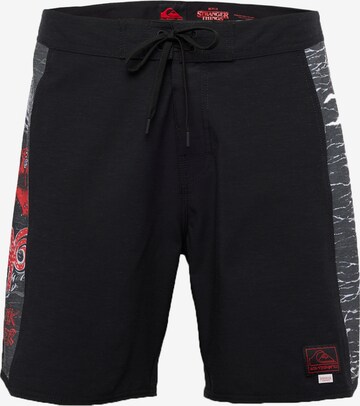 QUIKSILVER Swimming Trunks in Black: front