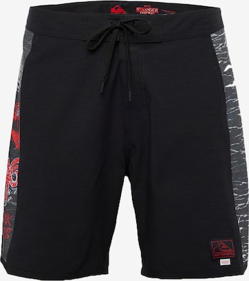 QUIKSILVER Swimming Trunks in Black: front