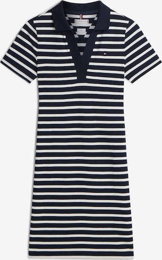 32 dydžio Suknelė '1985 Slim Mini Short Sleeve' iš TOMMY HILFIGER, spalva – nakties mėlyna / balta, Prekių apžvalga