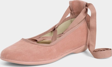Ballerines Pisamonas en rose : devant
