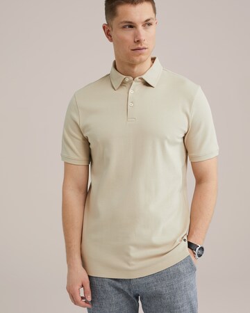 T-Shirt WE Fashion en beige : devant