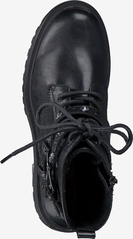 s.Oliver - Botines con cordones en negro